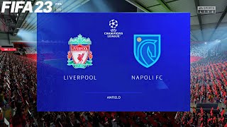 FIFA 23 | Liverpool vs Napoli - UEFA Champions League - Full Match & Gameplay PS5