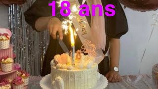 Anniversaire fille 18ans 🥳 mes réalisations buffet sucré et salé 😋😋😋