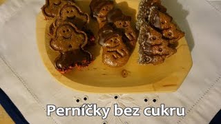 měkké perníčky bez cukru