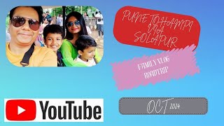 Pune to Hampi (KA) Roadtrip via Solapur \u0026 Vijaypura | Oct 2024 | With 2 Kids