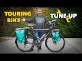 Janked up touring bike gets a Berm Peak tuneup!