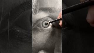 Creating a hyperrealistic self portrait pencil drawing | my drawing called Helix #art #pencildrawing