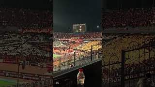 جمهور الزمالك انتصر بكاونتر عالمي المشهد الكامل لصراع جمهور القطبين  على تيفو ودخلات ماتش القمة HD