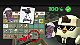 😱 new update secret items in chicken gun!! grimace Shake and camera in chicken gun***concepts***