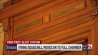 Bill on firing squad, gas execution methods moves out of Indiana House committee