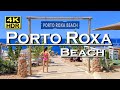 Porto Roxa beach Zakynthos , Greece in 4K video HDR Dolby Atmos 💖 The best places 👀 walking tour