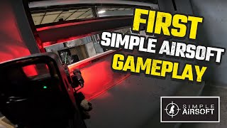 Playing at Simple Airsoft Indoor Arena for the very first time (SIMPLE AIRSOFT FIELD REVEAL!!!!)