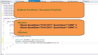 Lesson 10-10: Read data from an XML file