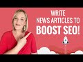 Lawyers! Start Writing News Articles to Boost SEO!