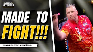 A FIGHT FOR THE FINISH LINE!!🏁 | Darts Highlights | Week 5 Group C Session 2