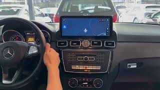 12.3 inch Mercedes Benz GLS GLE Android car radio car stereo with CarPlay support 4G sim old to new