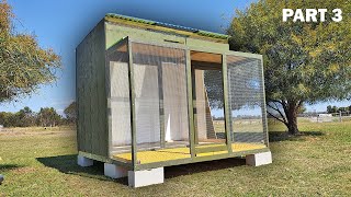 Racing Pigeon Loft Build Part 3