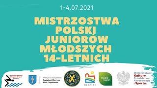 2E - Mistrzostwa Polski Juniorów Młodszych 14 lat - Olsztyn 2021