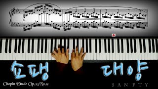 쇼팽 대양 Chopin Etude Op.25 No.12 (Ocean Etude)