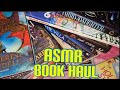 ASMR Book Haul     Tapping Tracing Whispering Page Sounds - #asmr #books