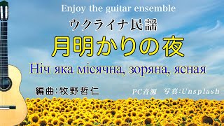 月明かりの夜（美しい月光）Ніч яка місячна