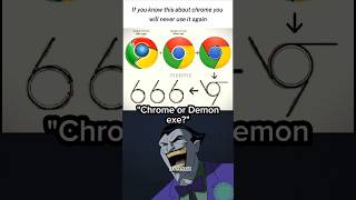 Chrome Logo 666 Conspiracy