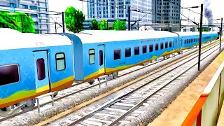 12276- Prayagraj Humsafar Express Train | BUMPY RAILROAD | Train Simulator | Railworks | STG GAMING