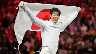 フェンシング 加納虹輝が金メダル！個人エペで日本勢史上初の快挙、東京大会団体金に続く栄冠【パリ五輪】