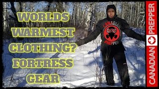 The Warmest Winter Survival Clothing: Fortress Gear | Canadian Prepper