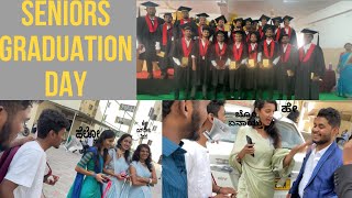 Kannada vlog | My seniors Graduation Day | @NessieYouTube