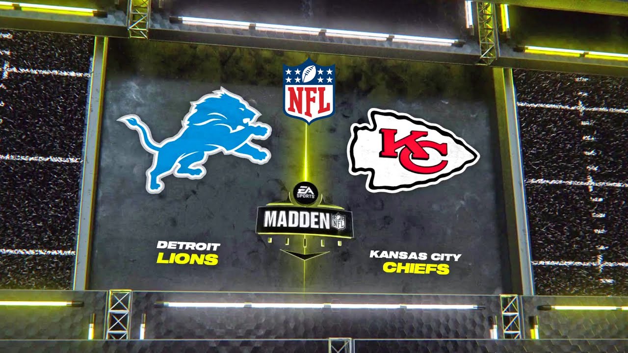 Madden NFL 24 | Detroit Lions Vs Kansas City Chiefs - Week 1 Simulation ...