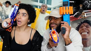 AUTOMATIC HIT!! 😈 | DABABY X NBA YOUNGBOY - HIT [Official Video] [SIBLING REACTION]
