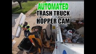 Automated Trash Truck Hopper Cam