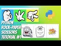 Python / Tkinter - Rock Paper Scissors Game Tutorial for Beginners - Part 1/3