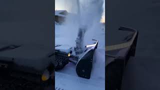 Remote Control Snow Plow | Effortless Snow Clearing for Winter Roads & Pathways | Bestin Mower