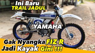 Review TRAIL JADUL Custom Basic Yamaha FIZ R Full Cluth || PERAHU LAYAR MOTOR