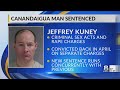 Canandaigua man sentenced to 20 years in prison for multiple rapes