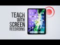 How to Teach Using Text Written on iPad and Screen Recording (tutorial)