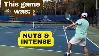 Crazy 11-minutes Game against The French Bull (Tennis Highlights)