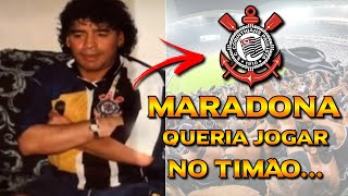 Maradona revela amor ao Corinthians e a Rivellino | Maradona queria jogar pelo Corinthians
