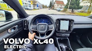 New Volvo XC40 Recharge P8 Electric Test Drive Review POV