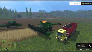 Farming Simulator 15 PC Mod Showcase: JD S680 Combine