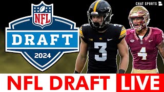 NFL Draft 2024 Live Day 2 - Rounds 2-3