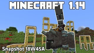 Minecraft 1.14 - Snapshot 18w45a: LEŠENÍ a ILLAGŘÍ HLÍDKY