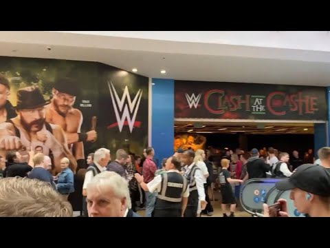 WWE Castle Superstore @ Clash At The Castle | Exclusive Merchandise ...