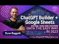 ChatGPT Builder's Game-Changing Google Sheets Integration