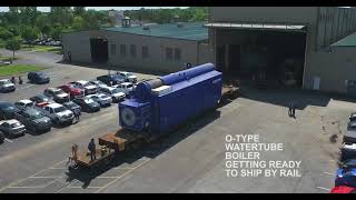 O-Type Watertube Boiler - Ship By Rail