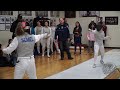 harvard women and men s fencing vs. nyu