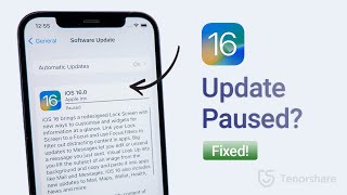 iOS 16 Update Paused? Here Is the Fix!