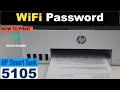 HP Smart Tank 5105 WiFi Direct Password.