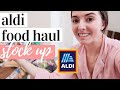 ALDI GROCERY HAUL 2020 | STOCKING UP FOR TWO WEEKS! | FAMILY OF 4