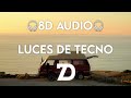 Feid - Luces de Tecno (8D AUDIO) 🎧