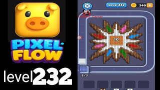 Pixel Flow level 232 Walkthrough Solution