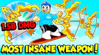 I Got THE MOST INSANE ROBUX WEAPON In Weapon Fighting Simulator!! (Roblox)