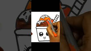 How to draw an Ice cream | ice cream drawing for kids | easydrawing | cute ice cream #shorts